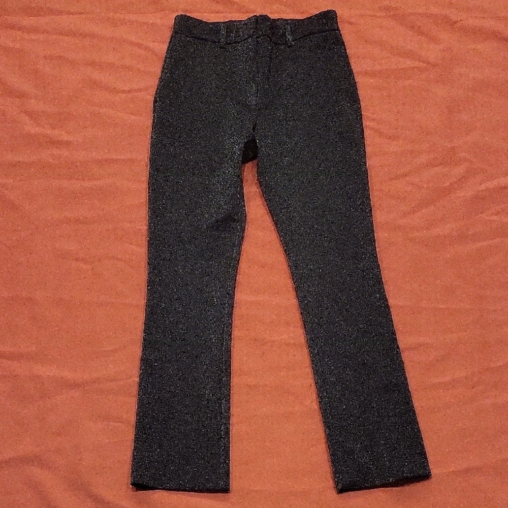 H&M Women's Black Sparkly Dress Pants - Picture 3 of 6